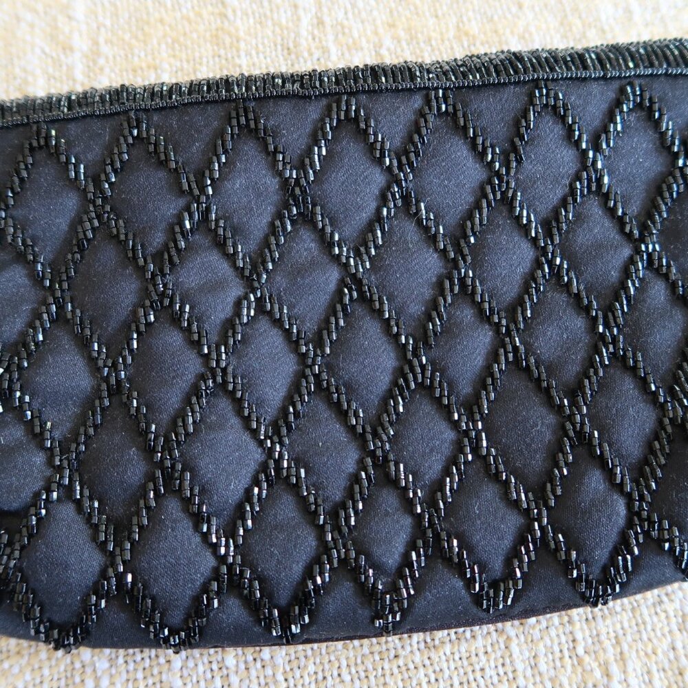 Vintage Beaded Clutch Purse Evening Bag